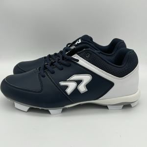 Ringor - Women's Flite Molded Softball Cleats Size 10 - Navy White
